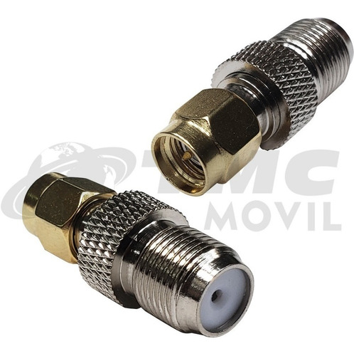 Conector Convertidor Para Cable Coaxial F-h A Sma Macho