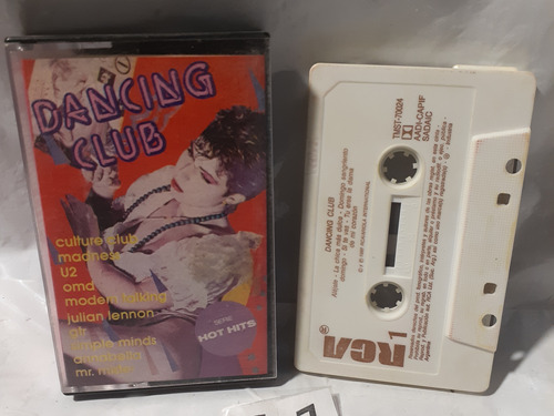 Dancing Club Cassette U2 Culture Club Omd Gtr Moder Talking 