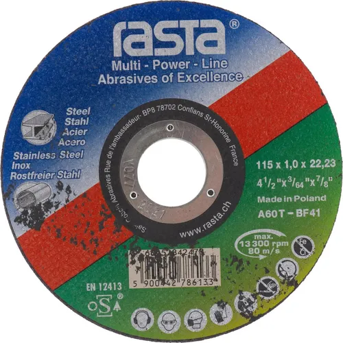 Disco De Corte Para Acero Inoxidable 4,5 