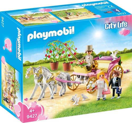 Todobloques Playmobil 9427 City Life Carruaje Nupcial !!