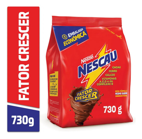 Achocolatado Em Pó Nescau 730g