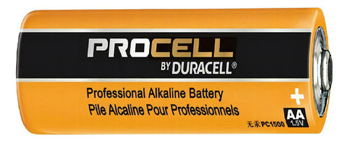 Pila Procell Duracell Alcalina Aa Pc1500 Pieza Industrial
