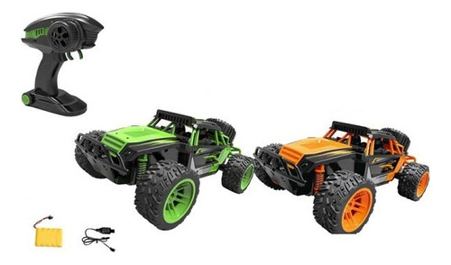 Bugy Brave R/c Bateria Recargable Caja Color Multicolor Personaje Carro