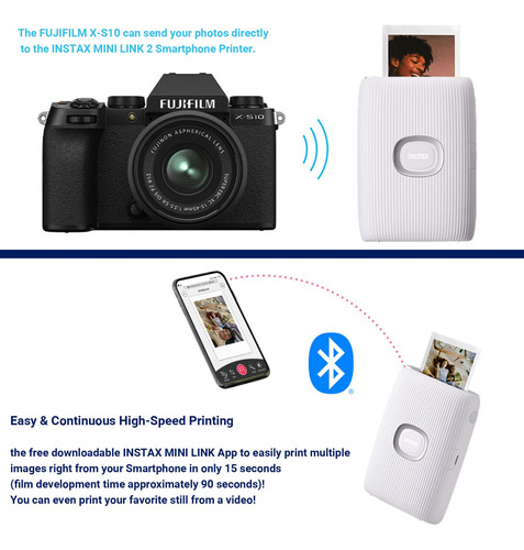 Impresora Para Smartphone Fujifilm Instax Mini Link 2 Clay W