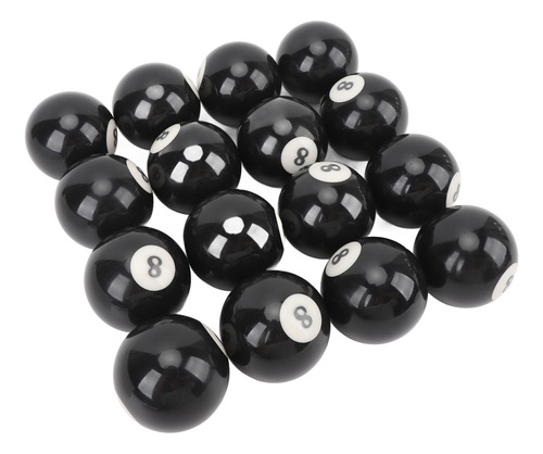 Billiard Eight Ball, 16 Unidades, Piscina De 2.3 Pulgadas De