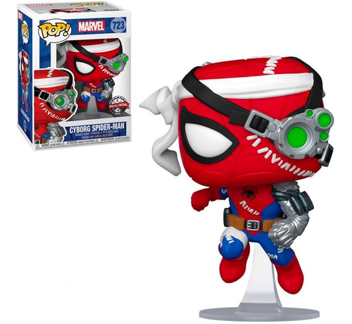 Funko Pop Marvel Cyborg Spider-man Special Edition