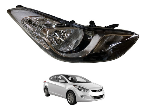 Optico Derecho Para Hyundai Elantra 2012-2014