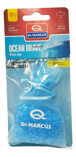 Ambientador Fresh Bag Fragancia Ocean Brave Marca Dr Marcus 
