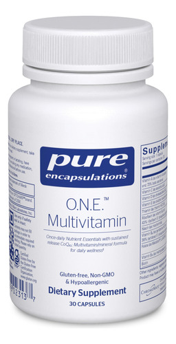 Encapsulamentos Multivitamínicos Puros O.n.e. 30 Cápsulas
