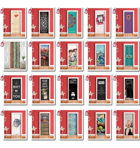 Vinilos Para Puertas Vinilos Decorativos - Personalizados