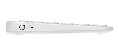 Imagen 3 de 4 de Teclado bluetooth Logitech K380 QWERTY español color blanco