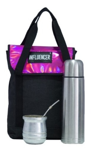 Mochila Bolso Set Matero Influencer Porta Juego Mate Termo