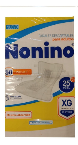 Pañales Para Adultos Xg Extra Grande Con Gel X 200 M R F