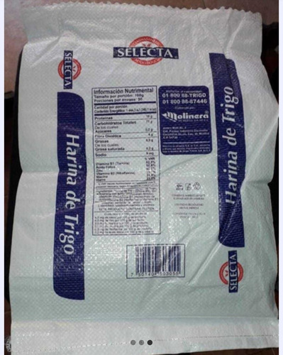 Costal De Rafia , Nuevo Con Impresión Para 5 Kgs , 50 Pzas