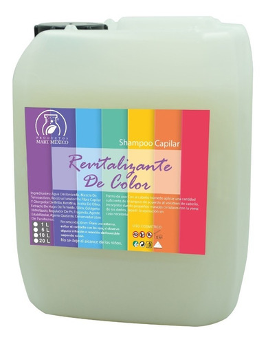 Shampoo Capilar Revitalizante De Color (10 Litros)