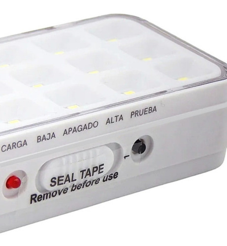 Luz De Emergencia Led 220v Potente Con Batería Recargable 4w
