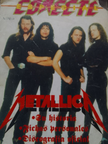 Revista Metallica Especial 