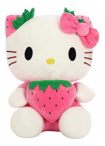 Peluche Hello Kitty Fresita Tierno Suave 22 Cm