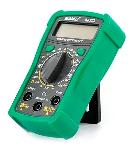 Imagen 3 de 9 de Multimetro Digital Profesional Baku Bk 830 L