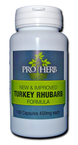 Pro De La Hierba El Ruibarbo 450mg 100 Cápsulas