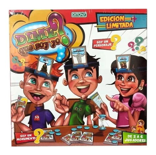 Juego Dime Que Soy Yo Edicion Lim. Paises Ciudades Mundotoys