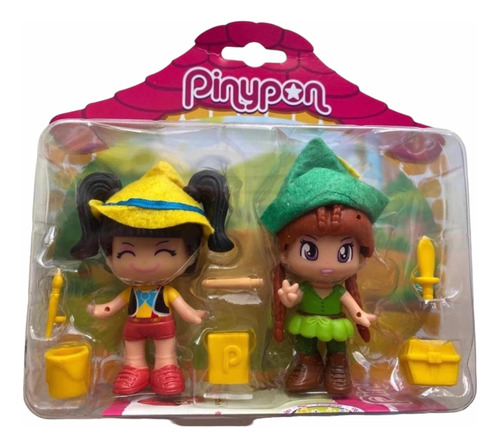 Set Pinypon Cuentos Peter Pan Y Pinocho