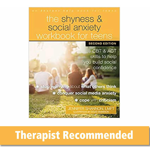 Libro: The Shyness And Social Anxiety Workbook For Teens: To