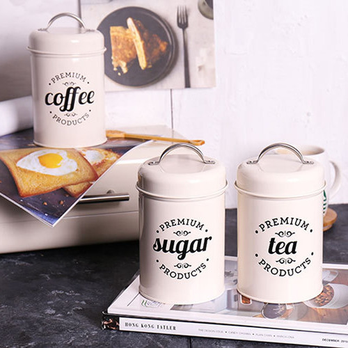Té Café Azúcar Cocina Almacenamiento Botes Tarros Ollas