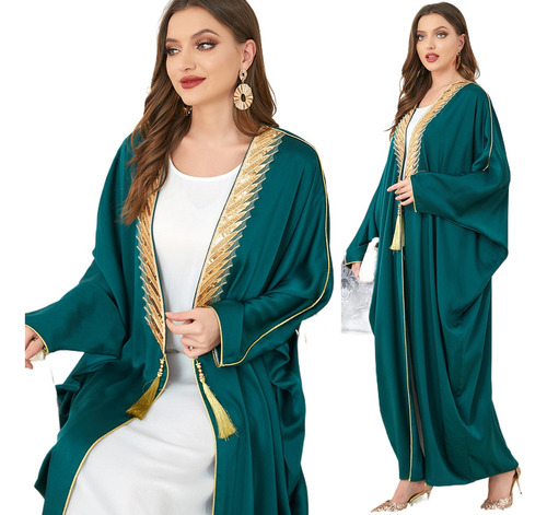 Middle Eastern Long Sleeve Muslim Dress