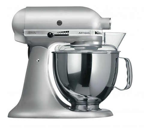 Batedeira com pedestal KitchenAid Artisan KEA33 contour silver 60 Hz 127 V