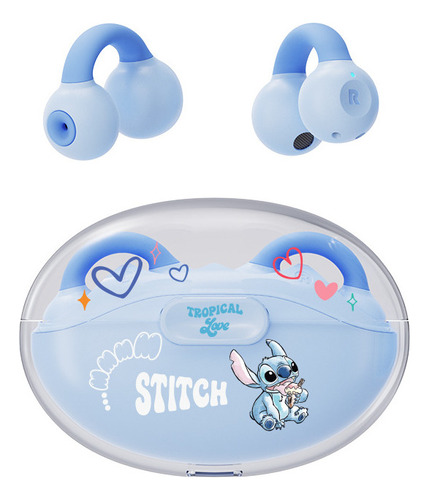 Disney Cute Audífonos Bluetooth 5.3 Xd06 Audífonos Lilo