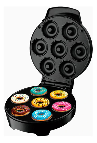 Máquina De Mini Donas Donuts Antiadherente 7und. Raf