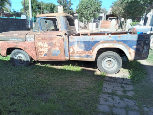 Ford F -100 Loba  A Restaurar 1960 Escucho Ofertas Permuto