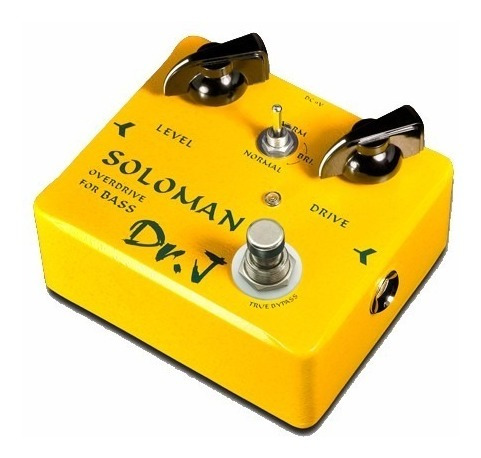 Pedal Dr J Soloman Overdrive Y Distorsión Para Bajo