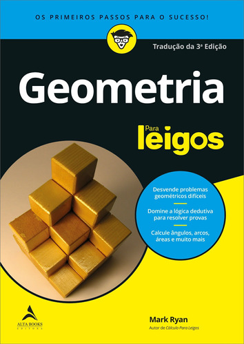 Geometria para leigos, de Ryan, Mark. Para leigos Editorial Starling Alta Editora E Consultoria  Eireli, tapa mole en português, 2019