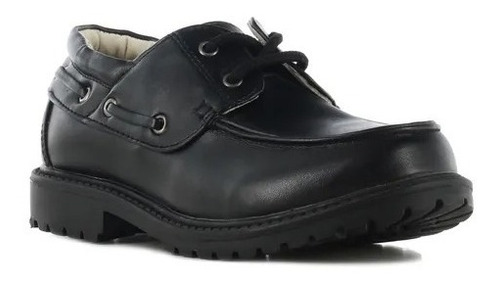 Zapato Colegial Croco Kids Negro 070.89071 - Dinoel