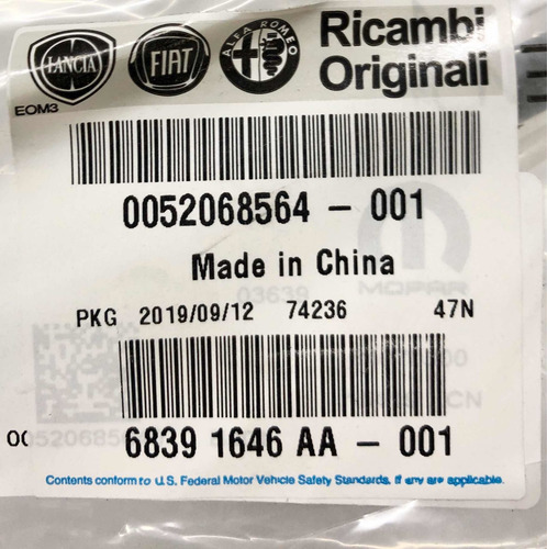Imagen 4 de 8 de Asta Antena Fiat Toro Volcano Freedom Original