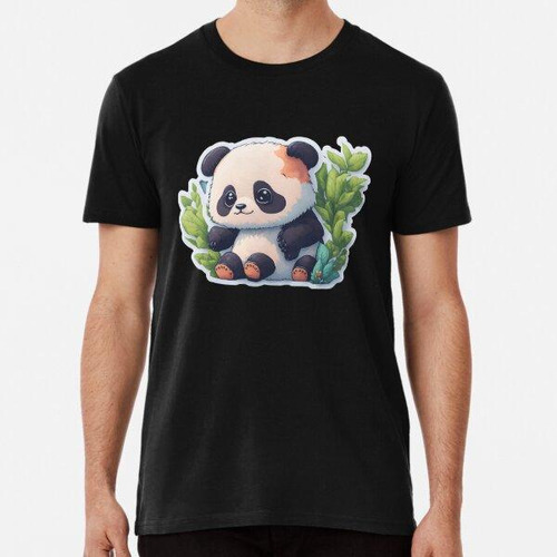 Remera Lindo Arte Digital Chibi Pandalorian Panda Algodon Pr