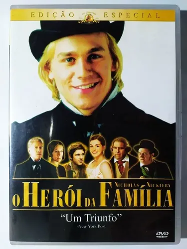 ニコラフィリベール nicolas philibert DVD-BOX（見本品） Dvd O Herói Da Família Nicholas Nickleby Anne Hathaway | MercadoLivre