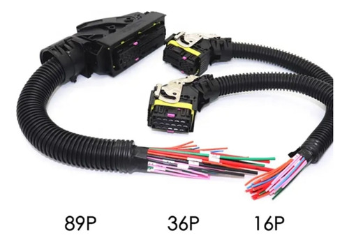 Kit Com 3 Conectores Para Módulo Edc7 89/36/16 Vias