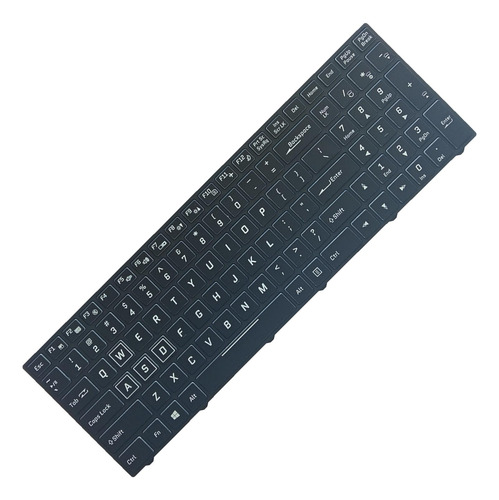 Teclado Retroiluminado Para Computadora Portátil Us Rgb