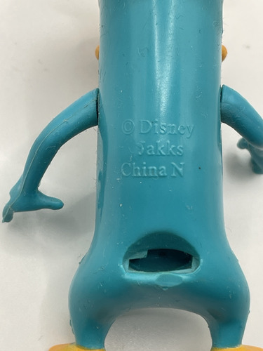 Perry El Ornitorrinco Figura 8cms Original Disney Jakks 2010 (Usado)