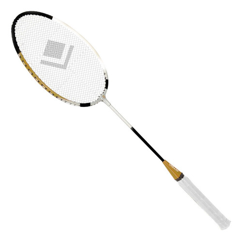 Raquete De Badminton Vollo Vb100 Vcarbon Cordas Em Nylon