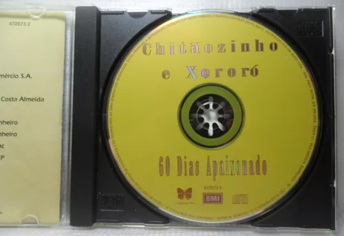 Chitãozinho & Xororó, 60 Dias Apaixonados, Cd Original Raro