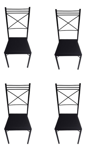 Kit 10 Jogos De Mesa Com 4 Cadeiras