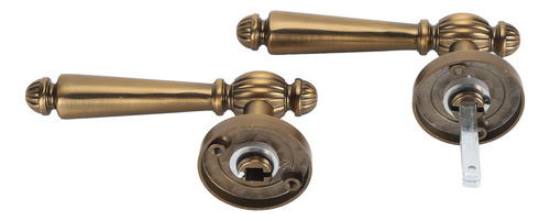 T Fechadura De Maçaneta De Porta Bronze Quiet Copper Retro