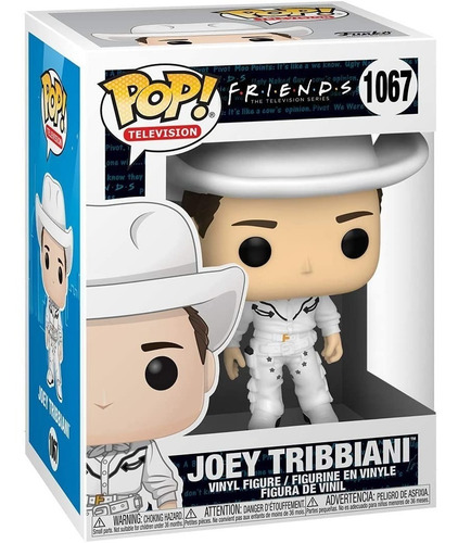 Imagen 2 de 2 de Funko Pop! Friends - Joey Disfrazado De Vaquero