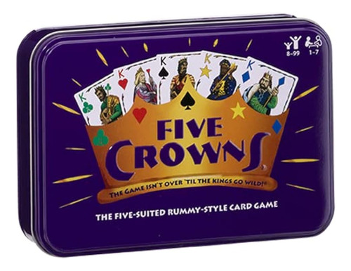 Set Playmonster Five Crowns 25th Anniversary Tin - Juego De 