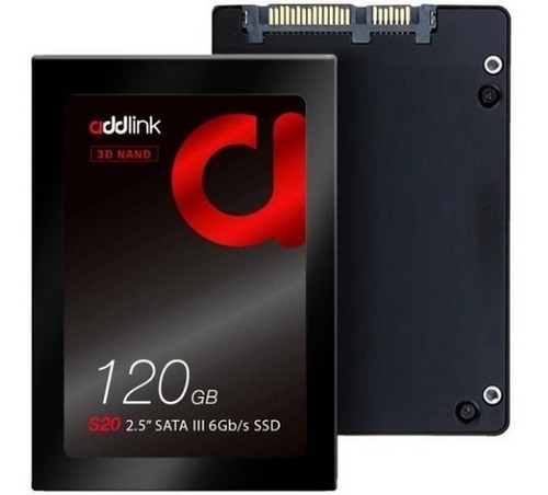 Disco Duro Solido Addlink S20 120gb Ssd 2.5 Sata 3 6gb/s