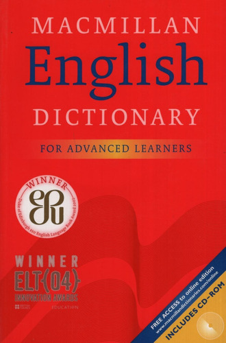 Macmillan English Dictionary For Advanced Learners With Con